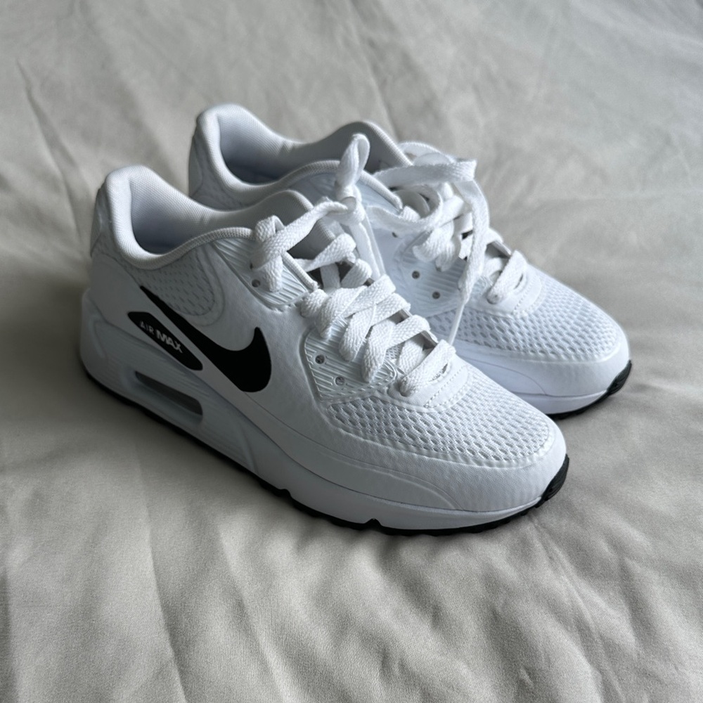 Nike Kids White and Black Sneakers